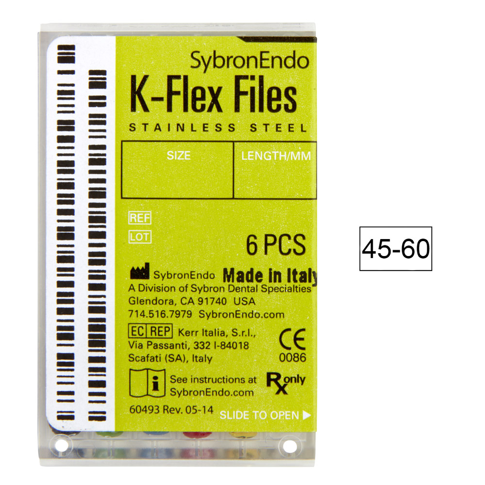 SybronEndo A Division of Ormco B.V. K-Flex 45-60 21mm Sa
