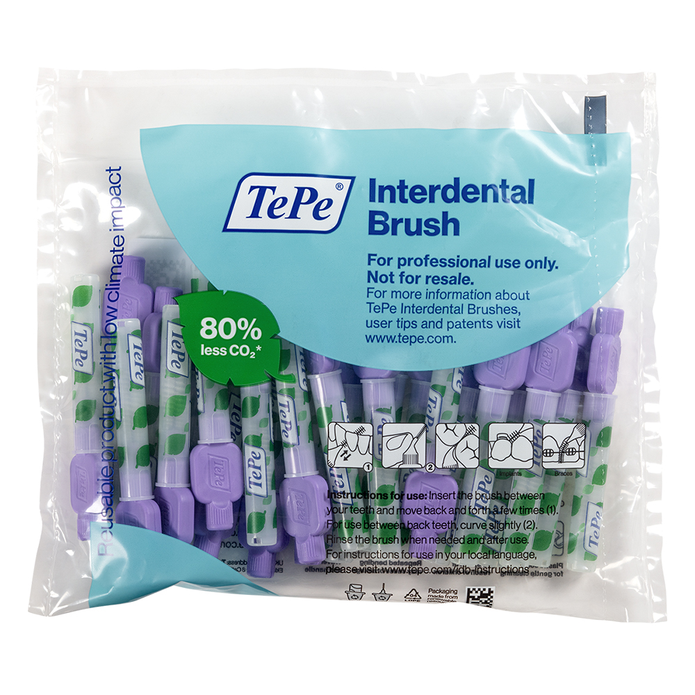 TePe D-A-CH Interd.Bürsten 1,1mm lila 25St