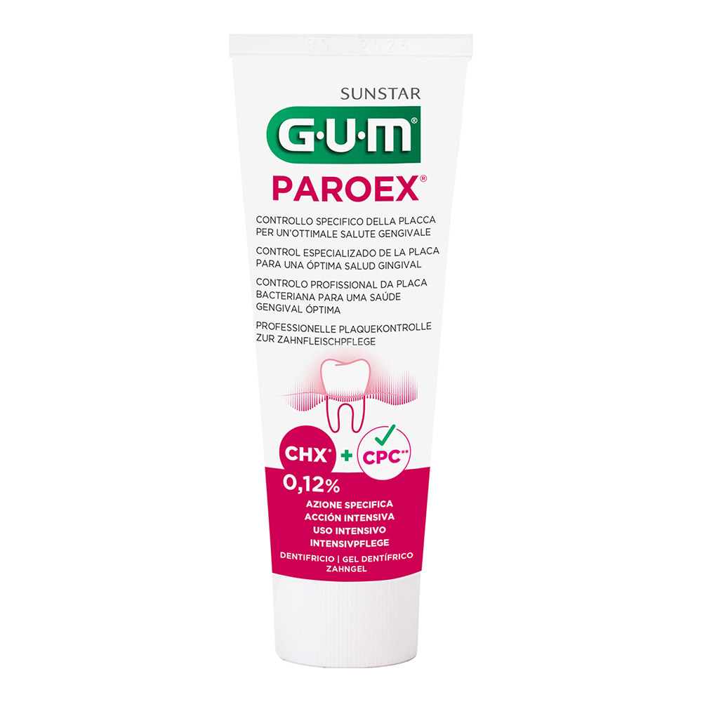 Sunstar Deutschland GUM Paroex Zahngel 0,12% 6x75ml