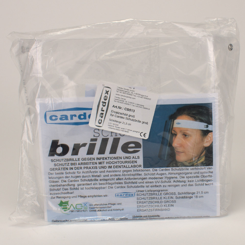 Cardex Dental Cardex Ersatzschild groß St