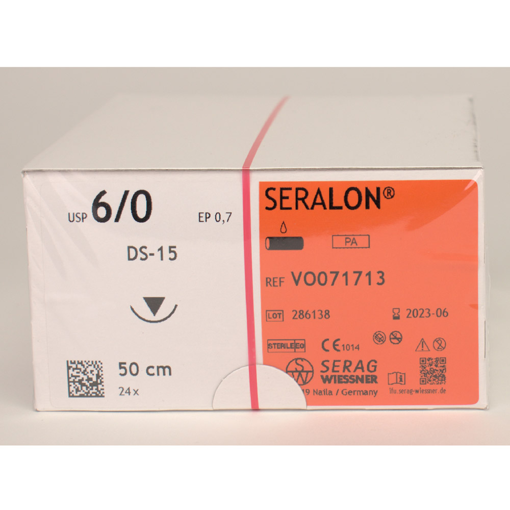 Serag-Wiessner Seralon blau DS-15 6/0-EP0,7 2Dtz