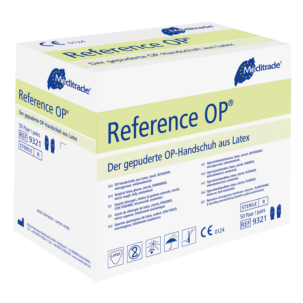 Rösner-Mautby Meditrade Reference OP Latex steril 6,5 50Paar