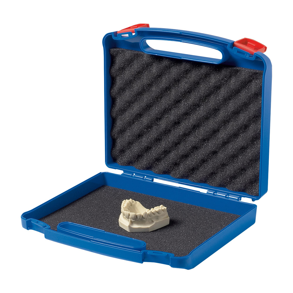 Licefa Kunststoffverarbeitung Dentalkoffer K2001 blau/blau/rot St