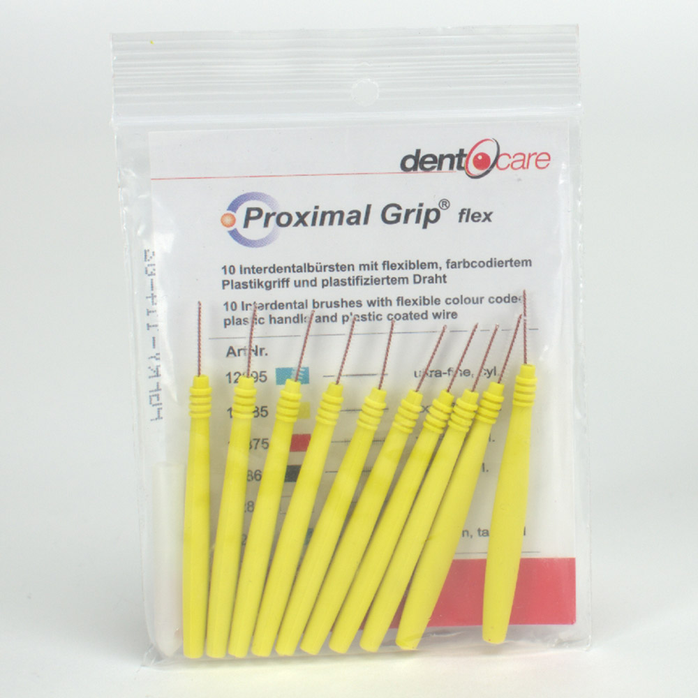 Dent-o-care Dentalvertriebs Proximal-Grip flex gelb xxxx-fein 10St