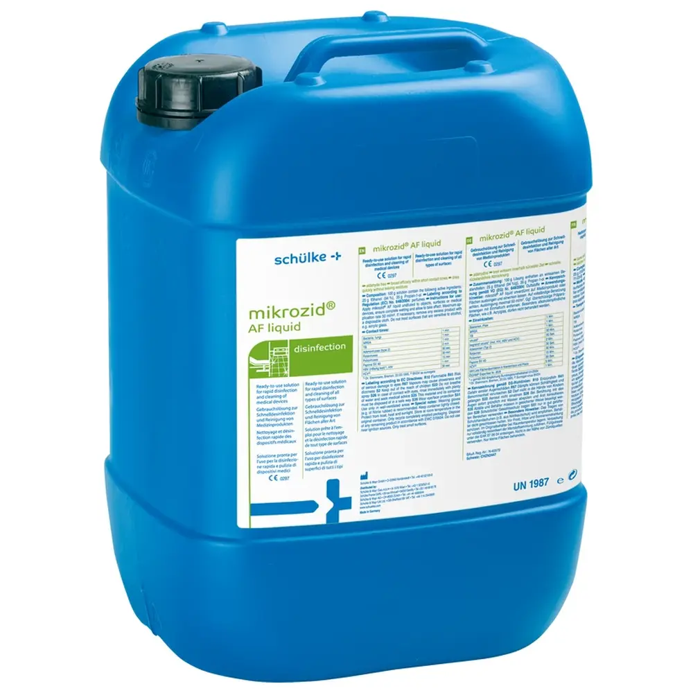 schülke mikrozid® AF liquid - Kanister 10 Liter