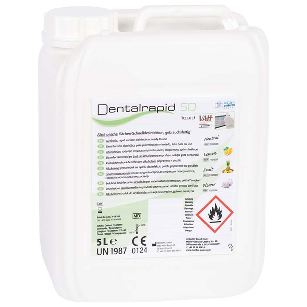 Müller-Omicron Dentalrapid® SD liquid - Kanister 5 Liter Fruit