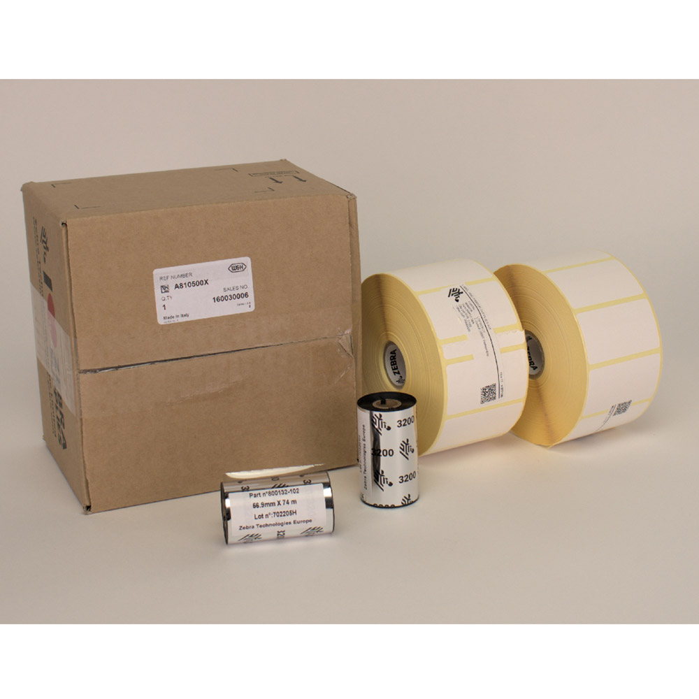 W&H Deutschland Lisa Safe Etiketten 2x2100St+2 Patronen