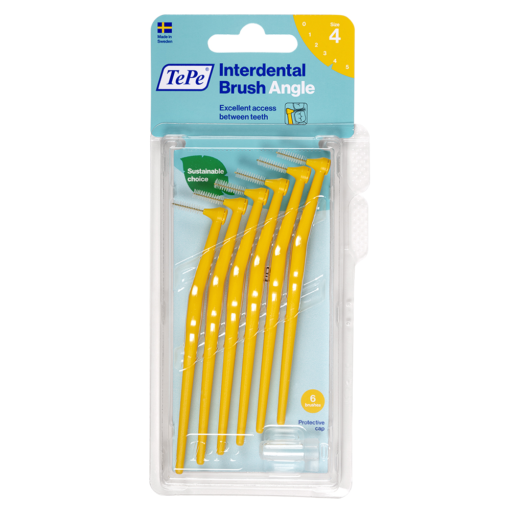 TePe D-A-CH TePe Angle gelb 0,7mm 6St