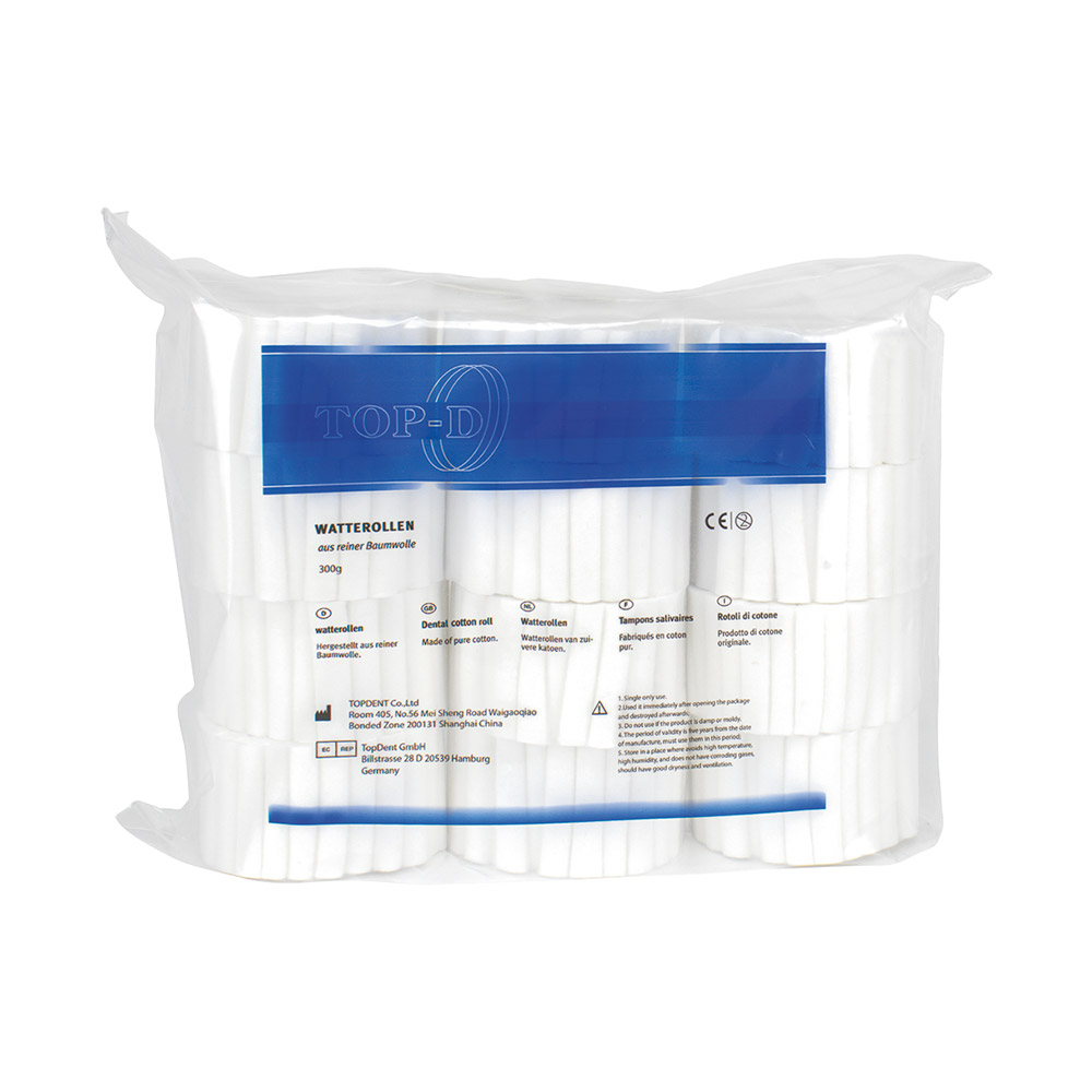 TopDent d-touch Watterollen TD Gr.3 300gr Btl
