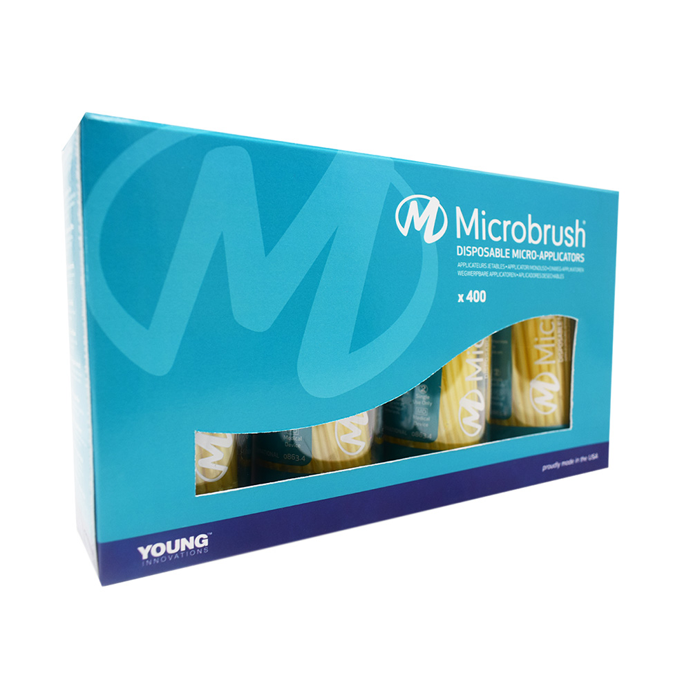 Microbrush International Ltd. Microbrush fine yellow 400St