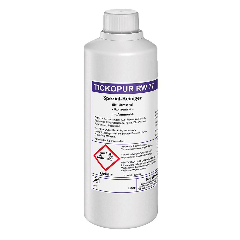 BANDELIN electronic Tickopur RW 77 1 Ltr Fl