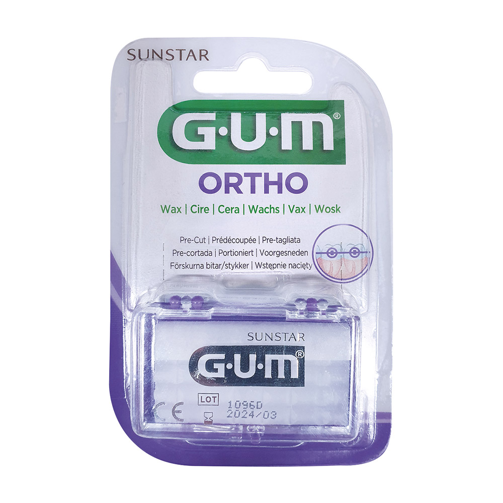 Sunstar Deutschland GUM Orthodontic Wachs transpa Blister