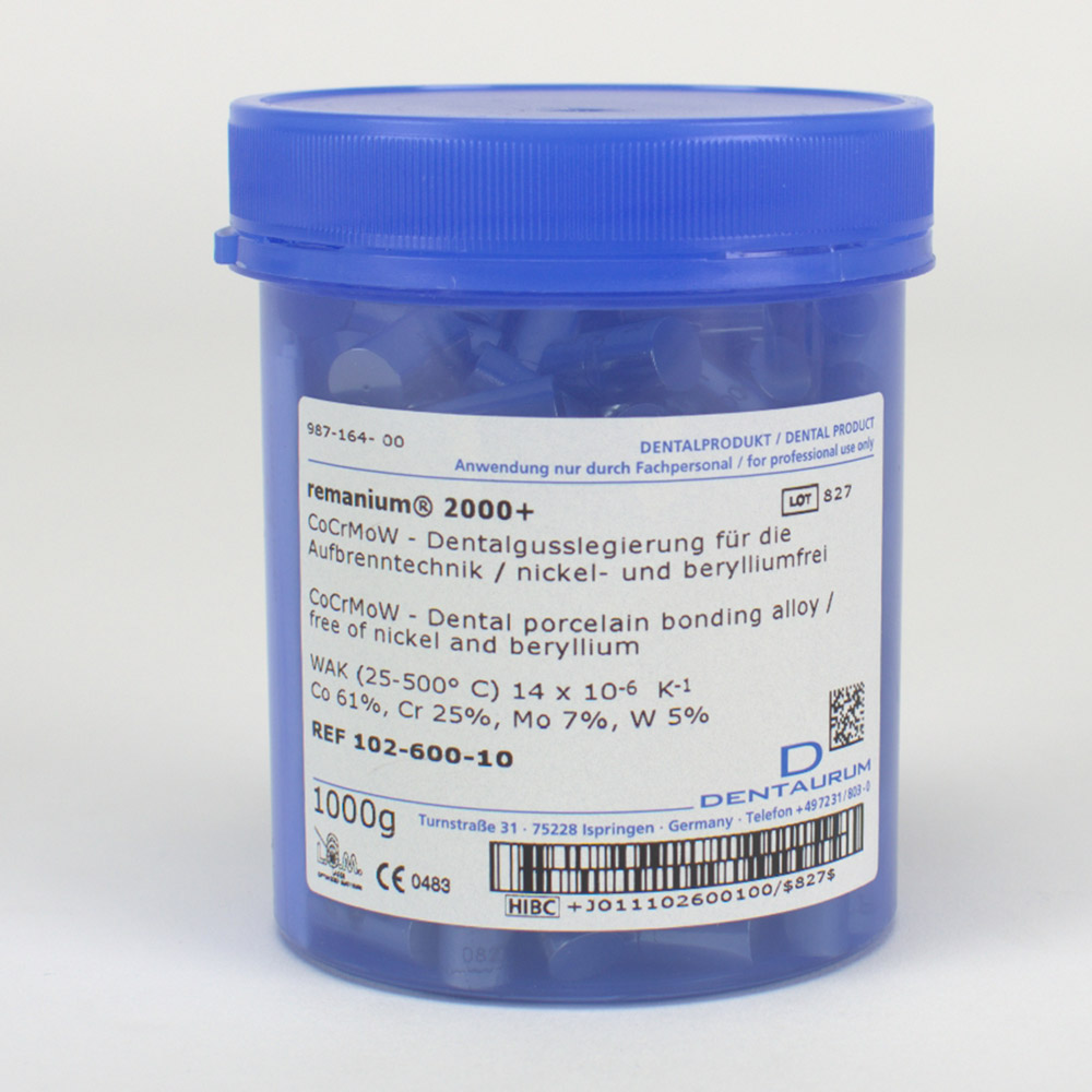 Dentaurum Remanium 2000+ CoCr Legierung 1Kg