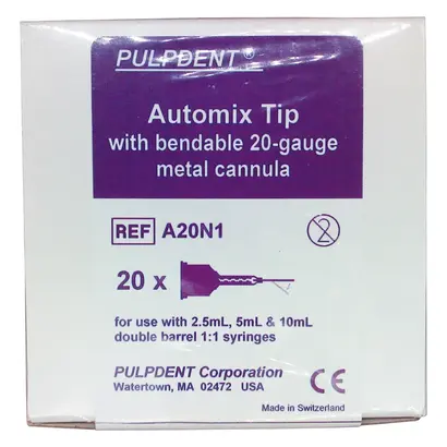 Pulpdent Corporation Automix Tips clear A20N1 Pa 20