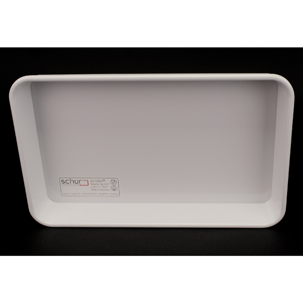 Schür Kunststofftechnik & Co.KG Festopas Instr. Schale 30x19x4cm weiß St