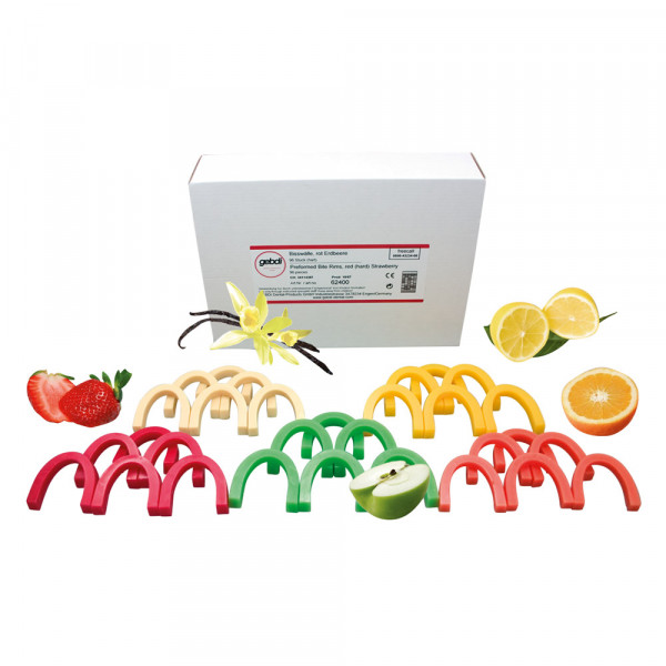 Gebdi Dentalprodukte Bisswälle orange mittel orange 96St