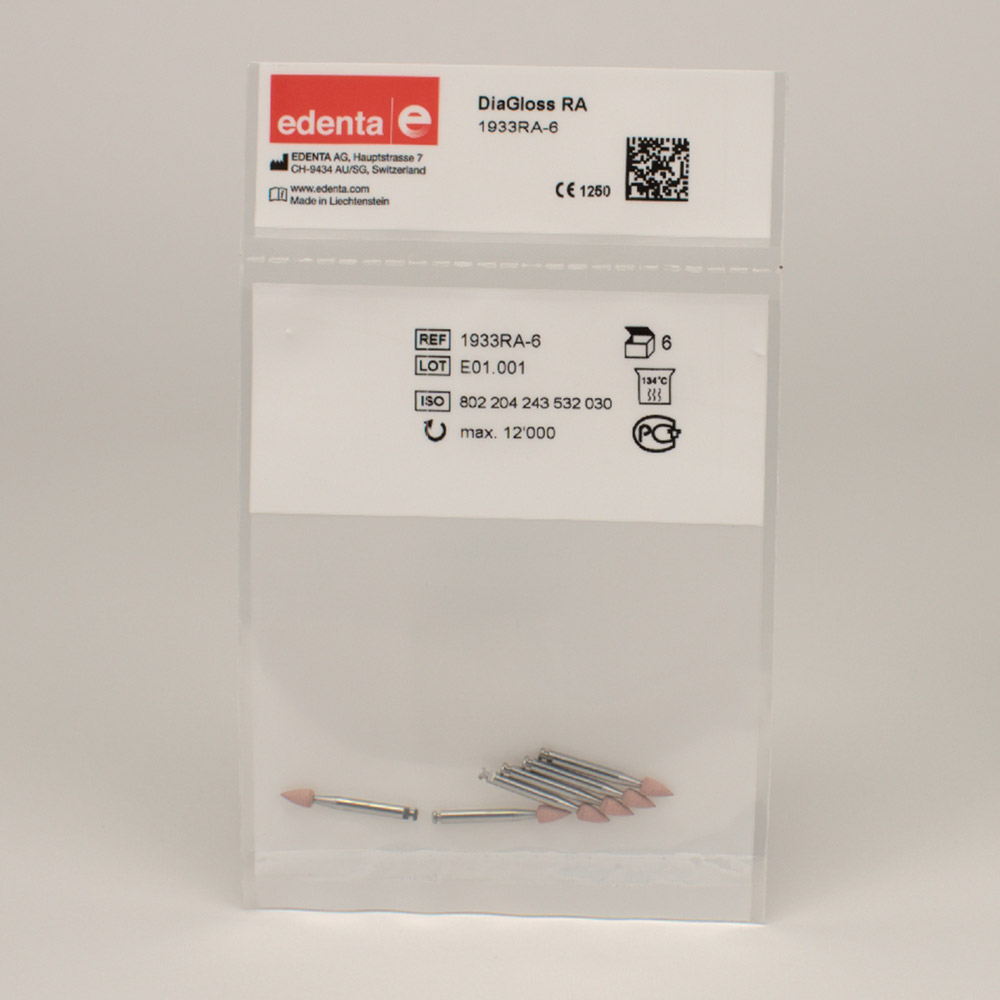 Edenta AG Dentalprodukte Diagloss Polierer Wst 1933 6St