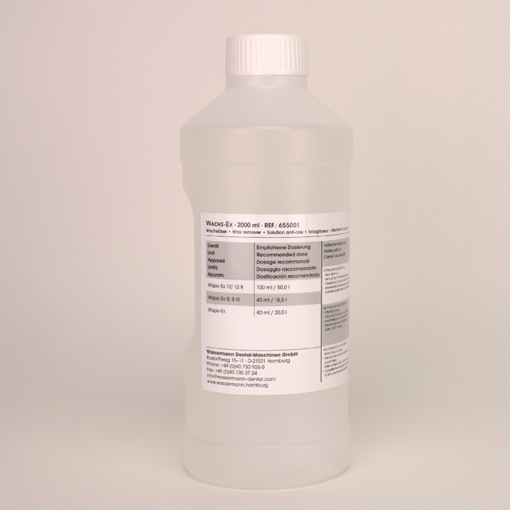 Wassermann Dental-Maschinen Wachs-Ex 2L PVC Flasche