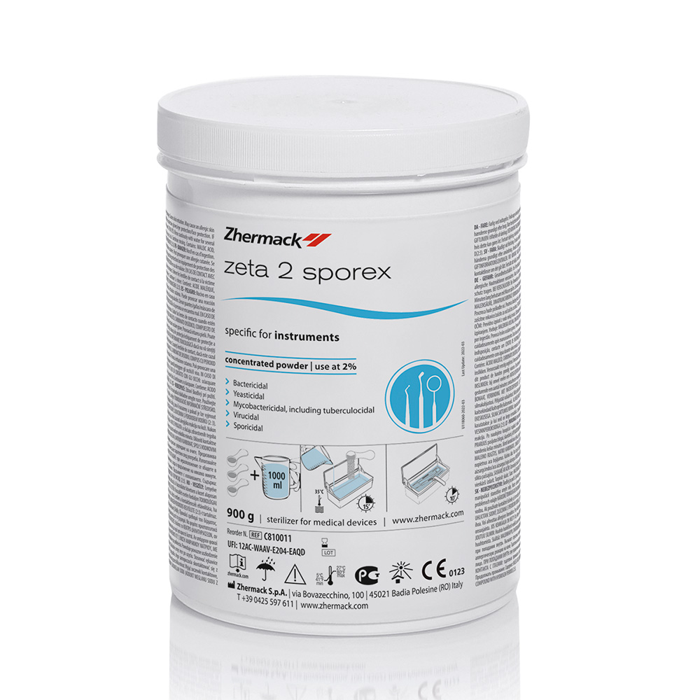 Zhermack Beyond Innovation ZETA 2 Sporex 900g Dose m. Dosierlöffel