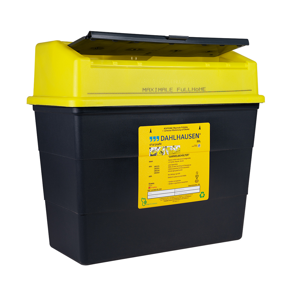 P.J. Dahlhausen & Co. Sharpsafe Abwurfbehälter 30L St