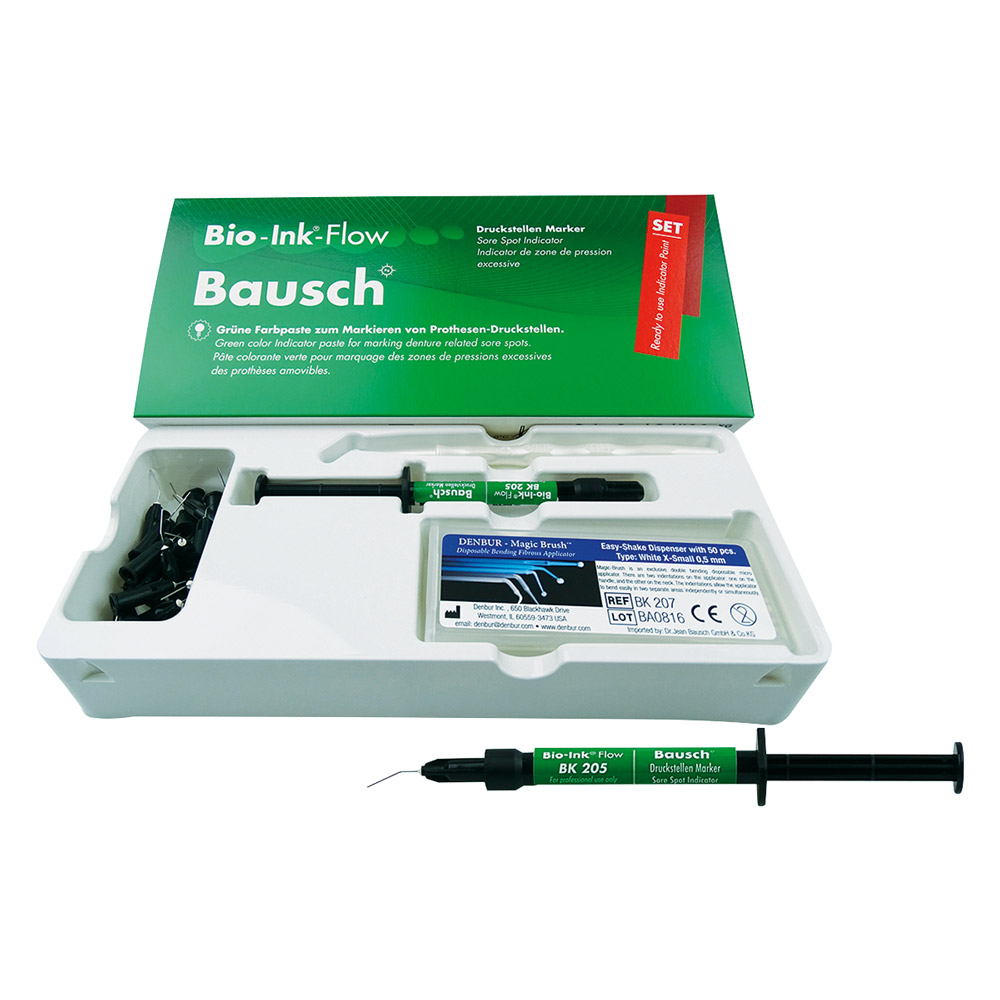 Dr. Jean Bausch Dentalerzeugnisse Bio-Ink Flow Farbpaste 1ml Set