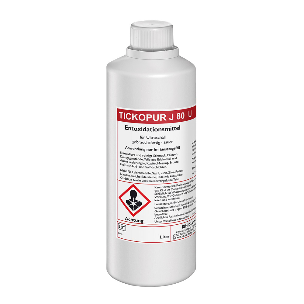 BANDELIN electronic Tickopur J 80 U 1 Ltr Fl