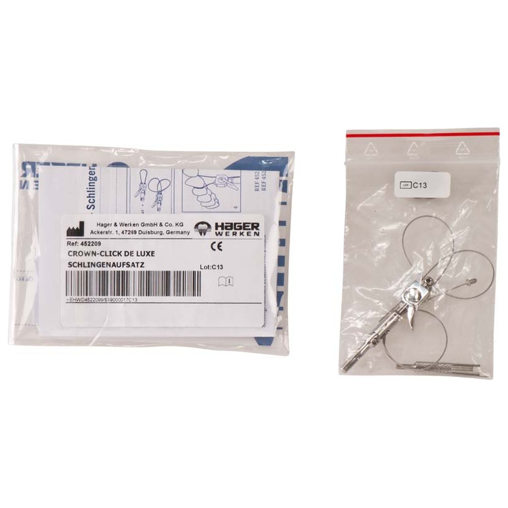 Hager & Werken Crown Click® De Luxe - Set