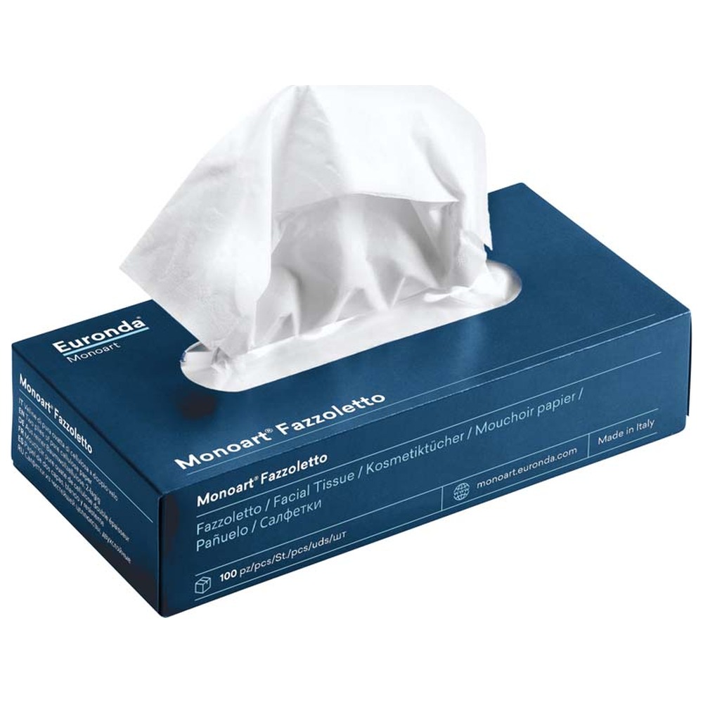 Euronda Monoart® Kosmetiktücher - Spenderbox 100 Stück