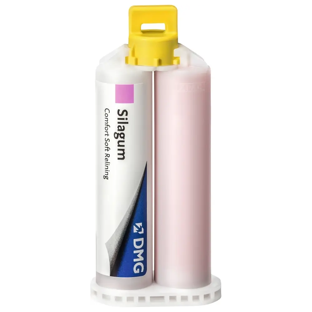 DMG Silagum Comfort - Nachfüllpackung 25 ml Doppelkartusche, 5 Automix-Tips