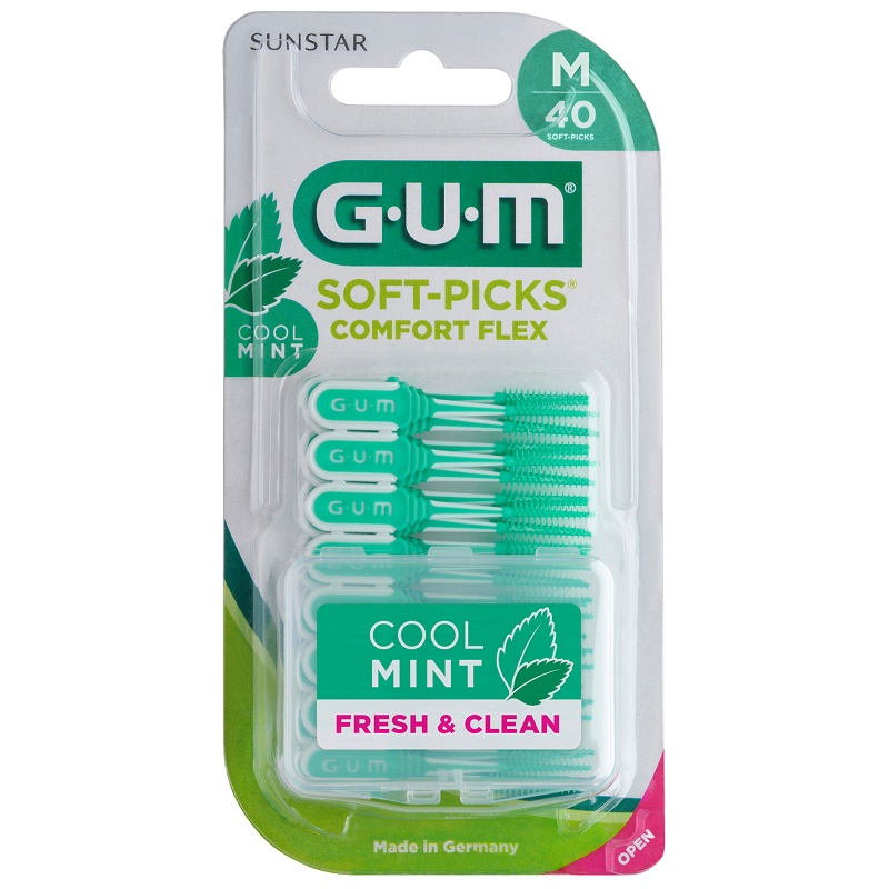 Sunstar Deutschland GUM Soft-Picks Minty medium 40St