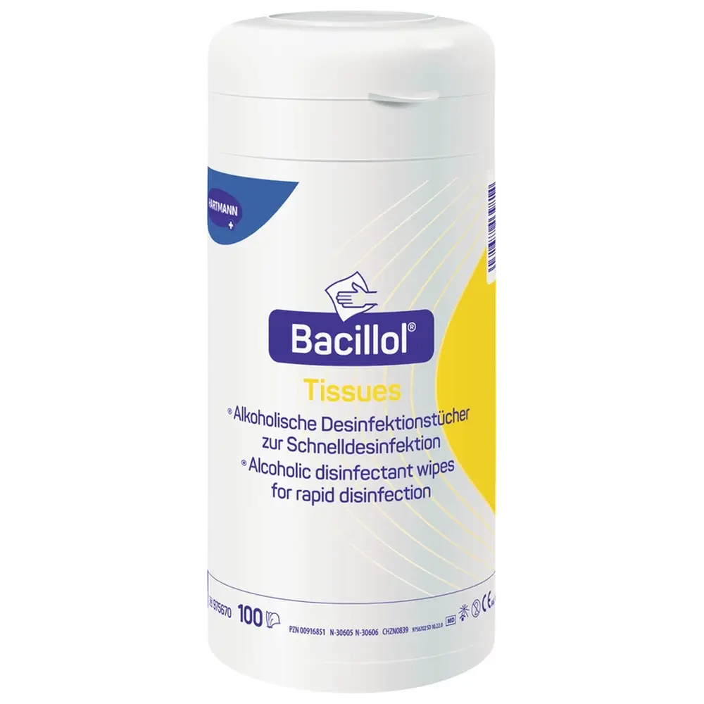 HARTMANN Bacillol® Tissues - Dose 100 Stück 225 x 139 mm