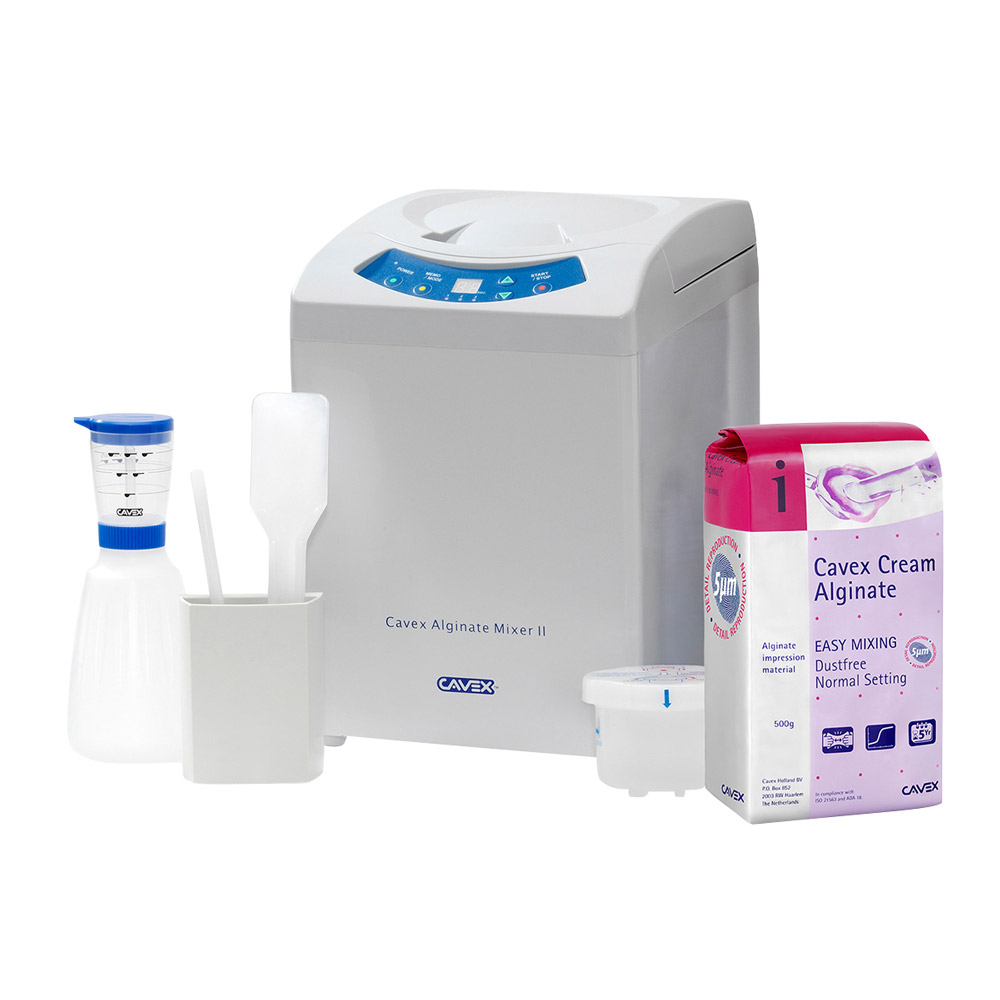 Cavex Holland BV Cavex Alginat Mixer II+10x500g Cream Pa