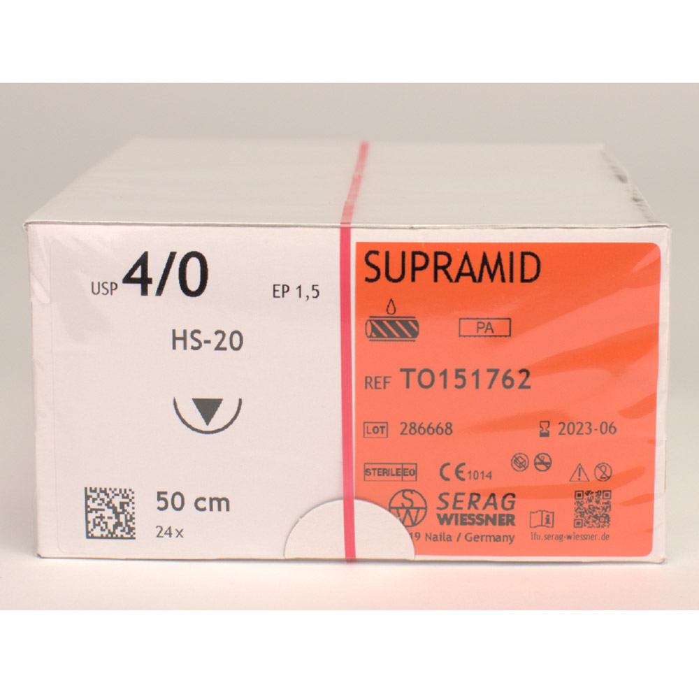 Serag-Wiessner Supramid schwarz HS-20 EP1,5 2Dtz