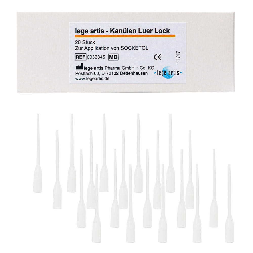 lege artis Pharma & Co KG Plastik Kanülen Luer Lock Gr.2 20St