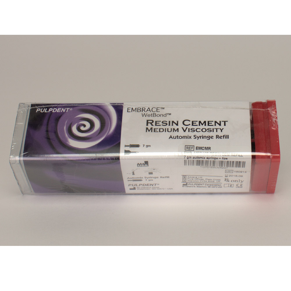 Pulpdent Corporation Embrace Resin Cem. med. Auto 7g Spr. Pa