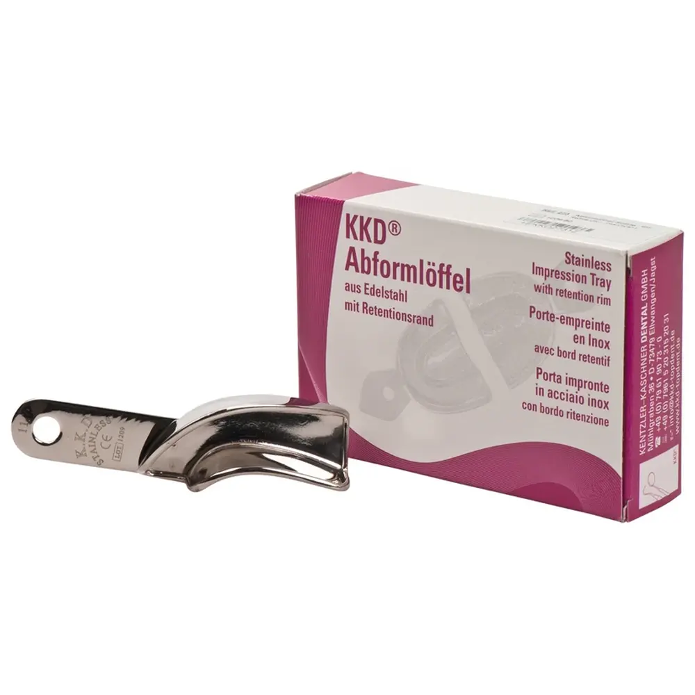 Kentzler-Kaschner KKD® Abformlöffel Abdrucknahme - Stück OK rechts, UK links, voll, Nr. 11