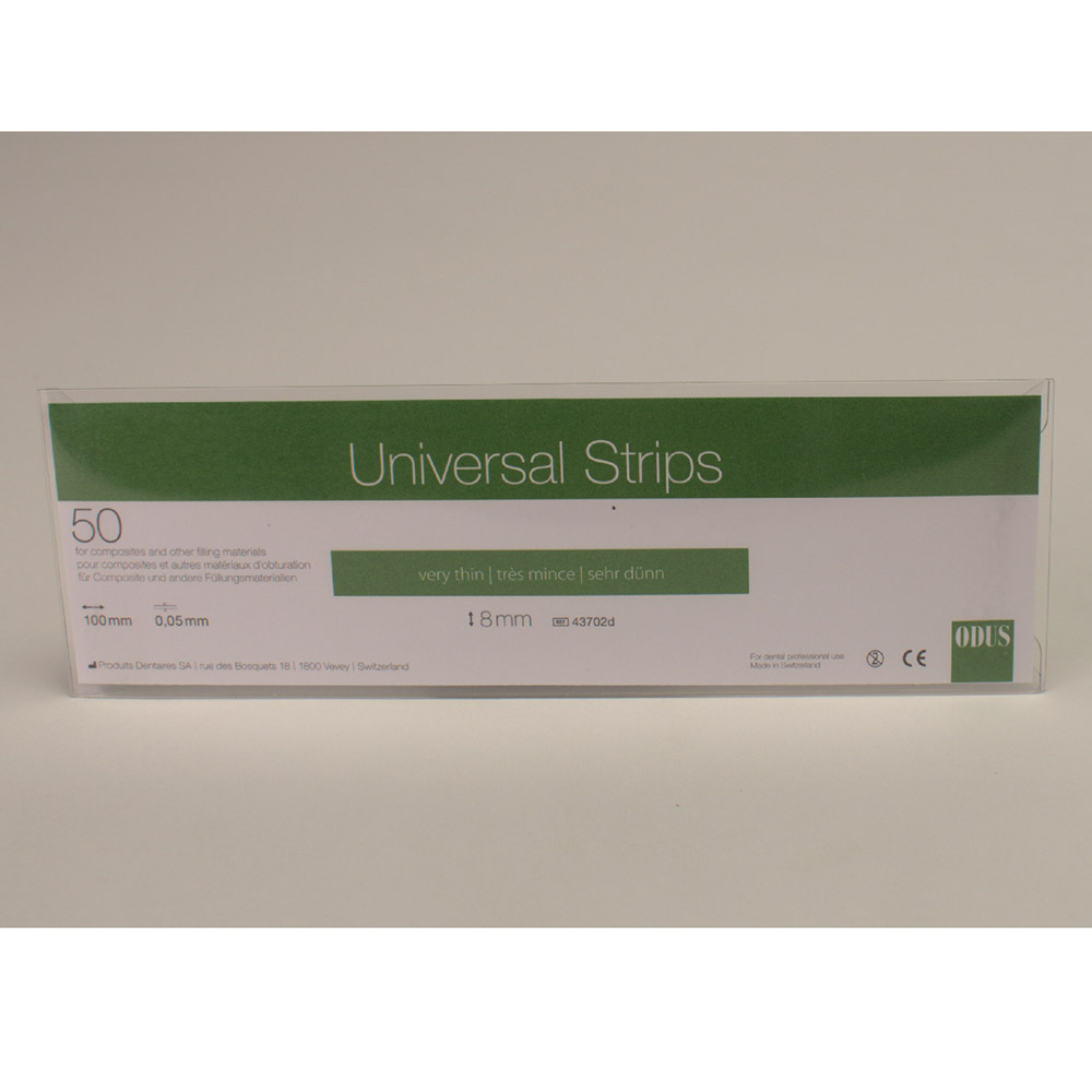 Produits Dentaires S.A. Odus univ.Streifen 0,05/ 8mm ger.Pa
