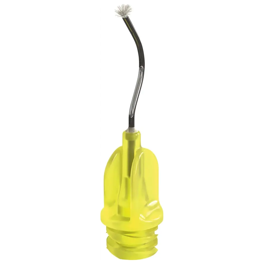 Ultradent Products Metal Dento-Infusor™ Tip with Comfort Hub - Packung 100 Stück gelb