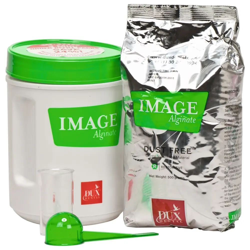 Kerr IMAGE Alginate - Dose 500 g NH Minze, grün, 1 Messbesteck