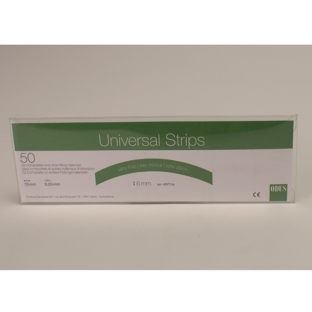 Produits Dentaires S.A. Odus univ.Streifen 0,05/ 6mm geb.Pa