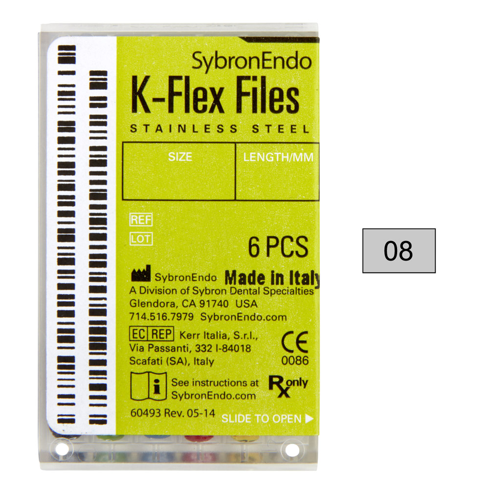 SybronEndo A Division of Ormco B.V. K-Flex 08 21mm Sa