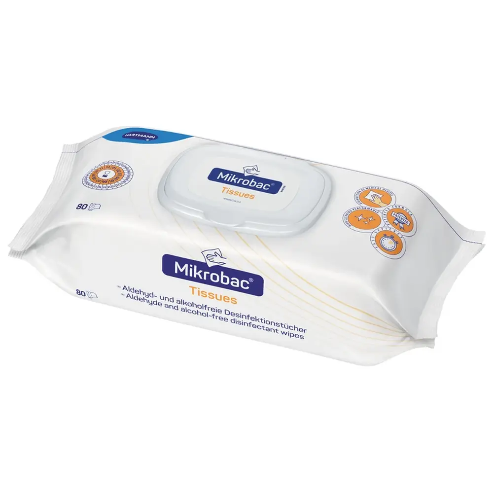 HARTMANN Mikrobac® Tissues - Packung 80 Stück