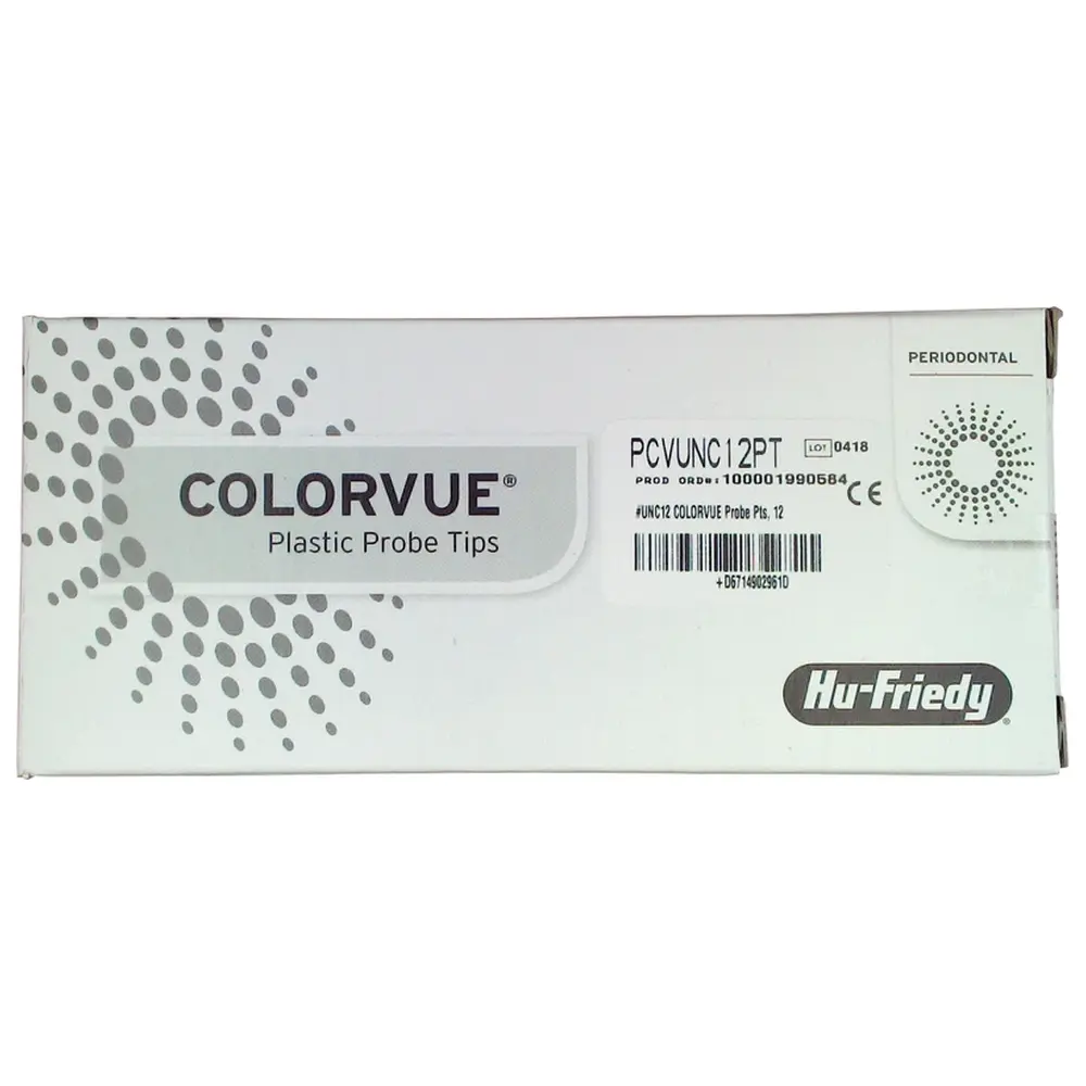 Hu-Friedy Colorvue® Ersatzspitzen - Packung 12 Stück 1-12