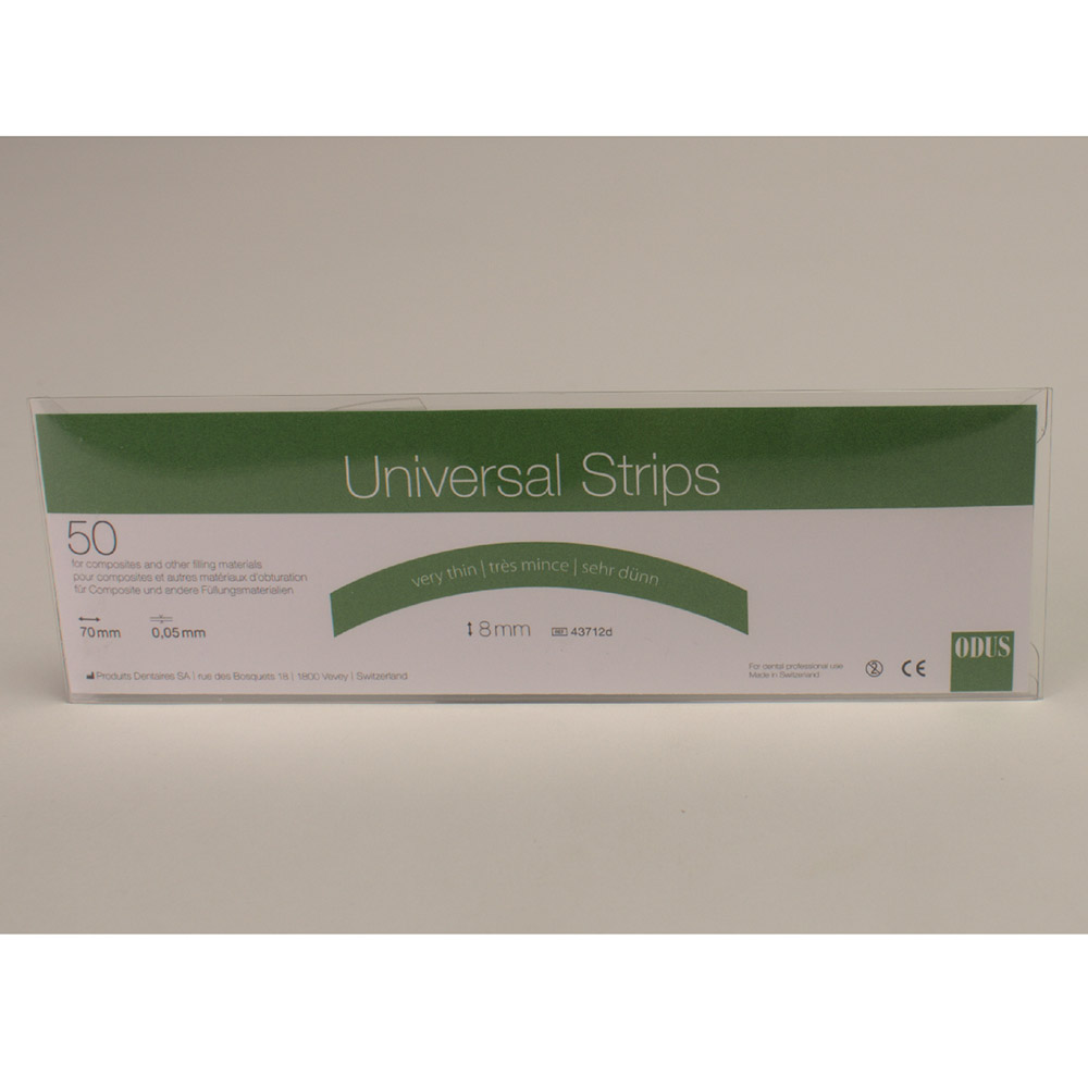Produits Dentaires S.A. Odus univ.Streifen 0,05/ 8mm geb.Pa