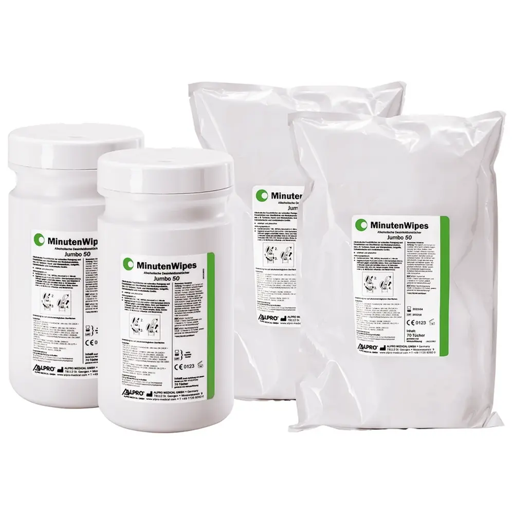 ALPRO MEDICAL MinutenWipes Jumbo 50 - StarterSet