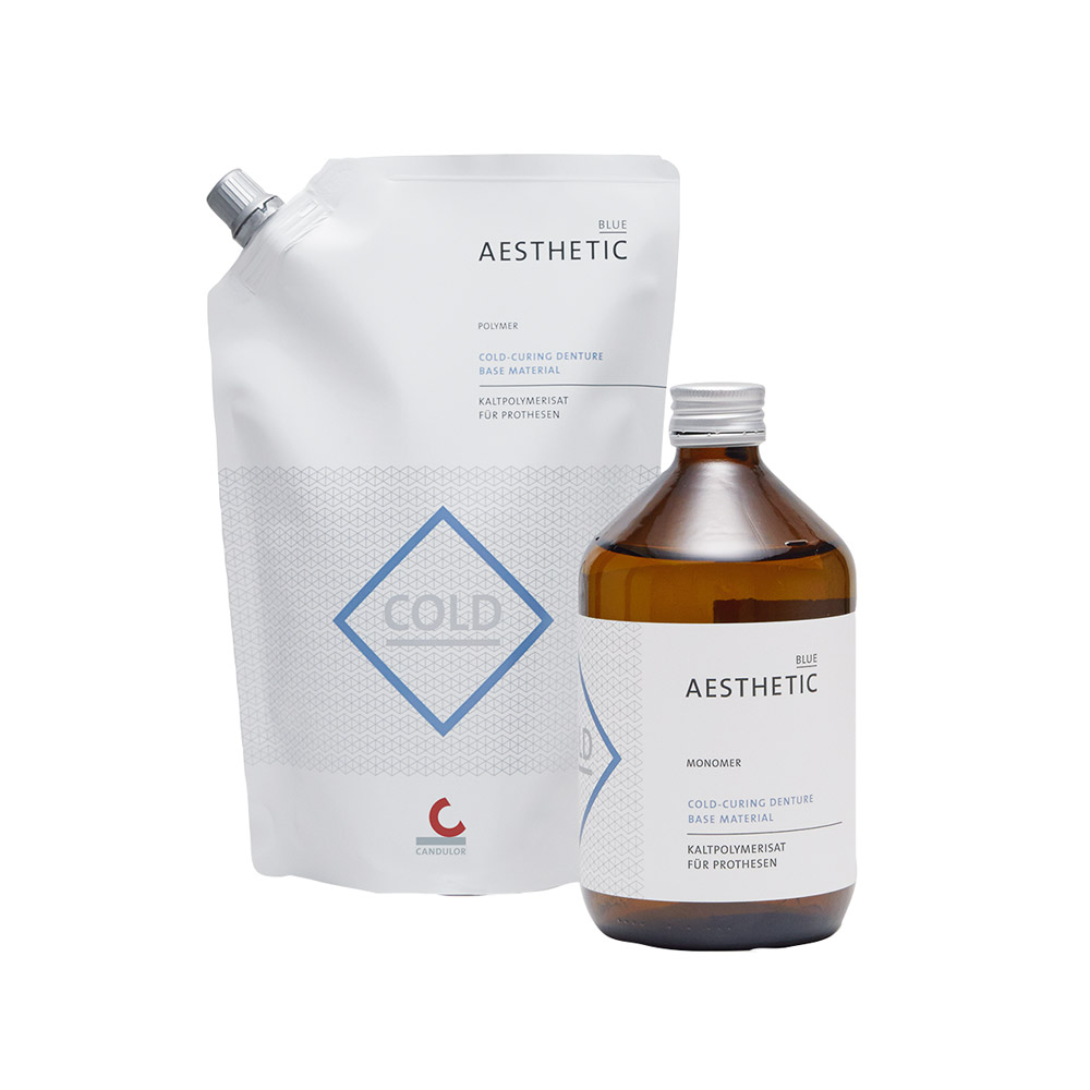 Candulor Dental AESTHETIC Blue Polymer F34 500g