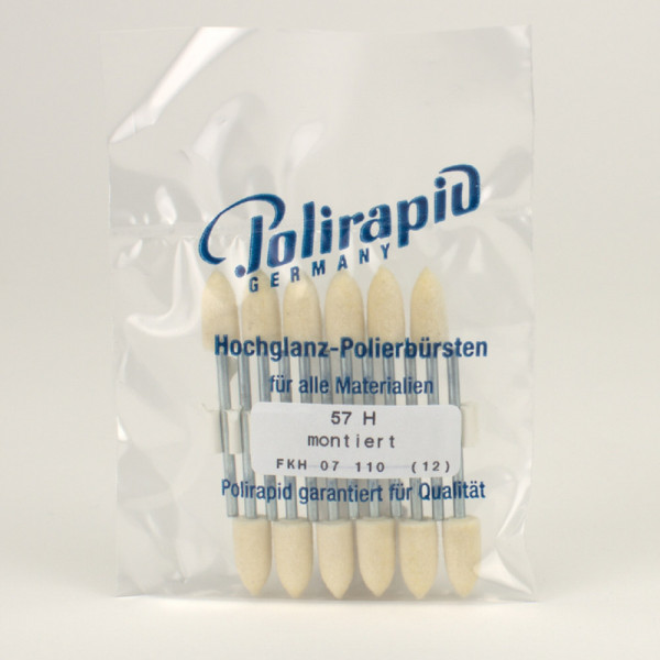 Polirapid Dr. Montemerlo Filzlinse Hst 2,34mm D.21mmx5mm 6St