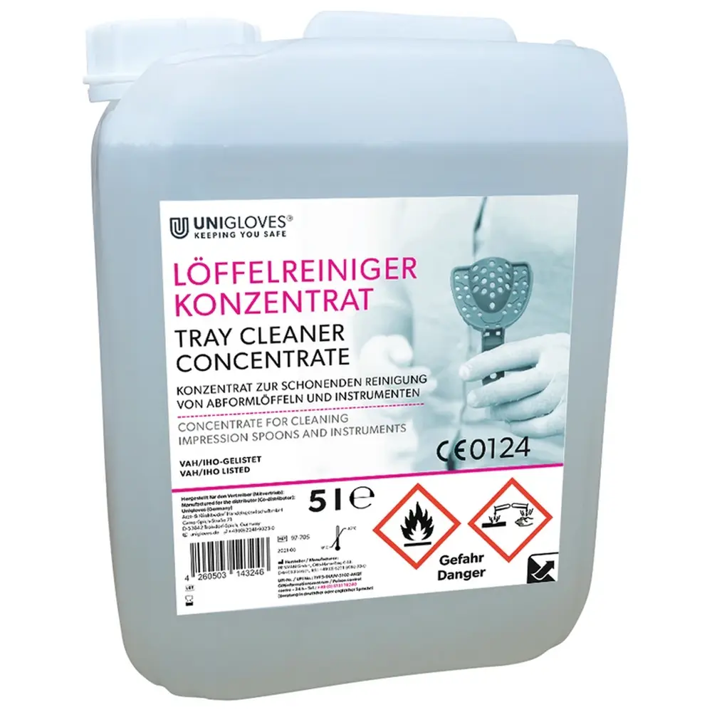 UNIGLOVES Löffelreiniger - Kanister 5 Liter