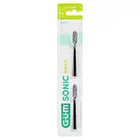 Sunstar Deutschland GmbH GUM Sonic Daily Ersatzbürsten schwarz Pa 2