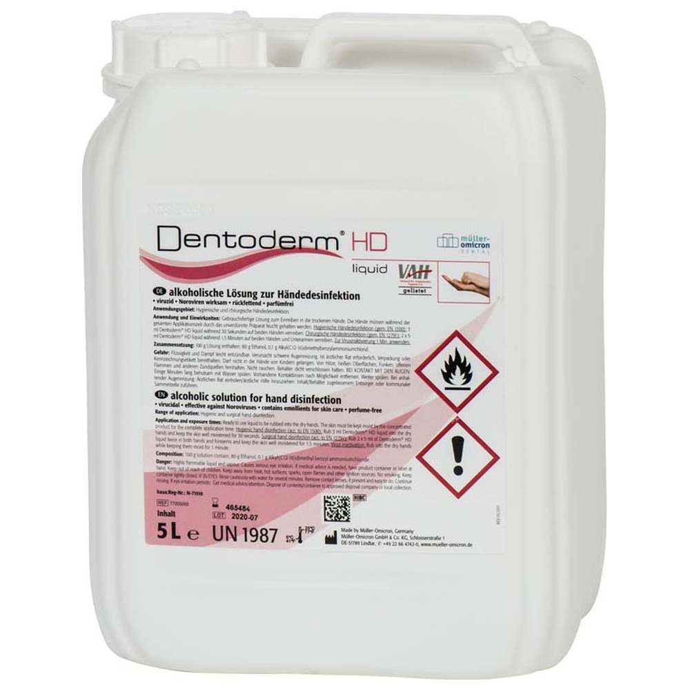 Müller-Omicron Dentoderm® HD liquid - Kanister 5 Liter